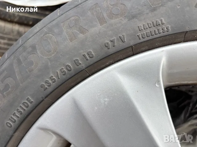 Джанти с гуми BMW X3 18”, снимка 4 - Гуми и джанти - 49513351