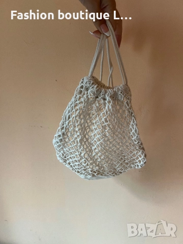 Плетена малка лятна мешка ❤️, снимка 6 - Чанти - 52002193
