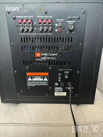 Jbl sub125 , снимка 2 - Тонколони - 48168185