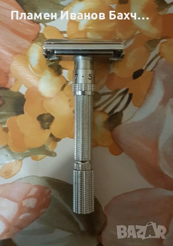 Продавам чисто нова самобръсначка за класическо бръснене Gillette Slim Adjustable, снимка 5 - Други - 52416592