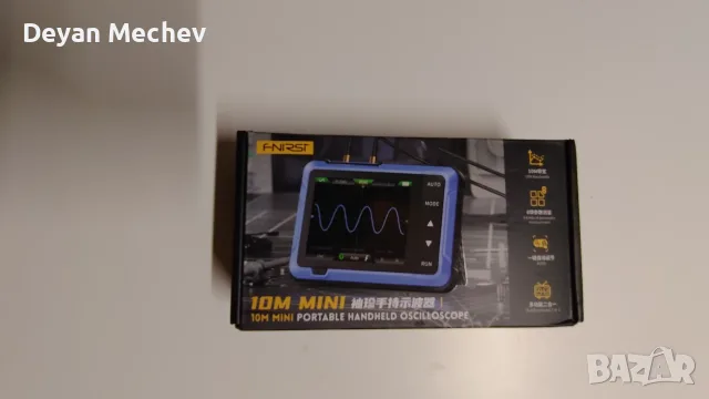 Преносим цифров осцилоскоп и сигнал генератор FNIRSI DSO-510