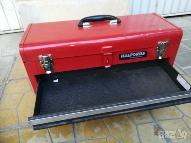 halfords professional-метален куфар за инструменти 0711202013, снимка 17 - Куфари с инструменти - 30709849