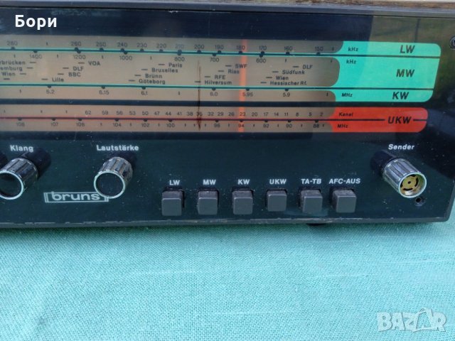 bruns APART 74  Радио  1974  ГДР, снимка 6 - Радиокасетофони, транзистори - 35193927