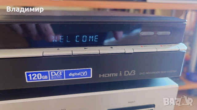 SONY RDR-HX790 DVD recorder с хард диск, снимка 5 - Плейъри, домашно кино, прожектори - 52403053