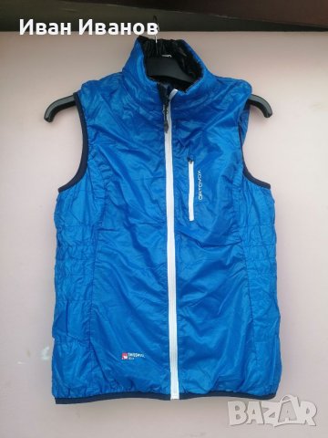 Ortovox Swisswool Piz Cartas Двустранна реверсивна грейка/елече, снимка 4 - Елеци - 38751422