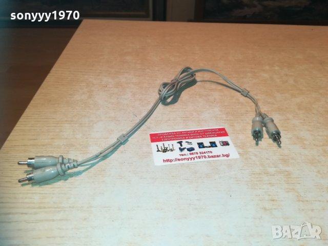 *philips кабел чинчове 75см 1402211130, снимка 12 - Други - 31808463