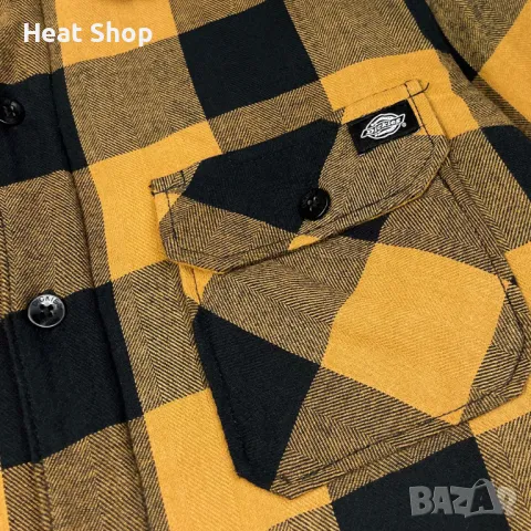 Мъжка дебела риза Dickies Landsdale Sherpa Lined Duck OverShirt, снимка 2 - Ризи - 48568439