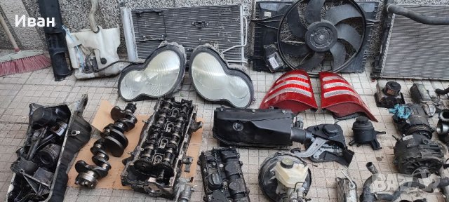 Mercedes c220 cdi w203 143 кс на части, снимка 14 - Автомобили и джипове - 39241180