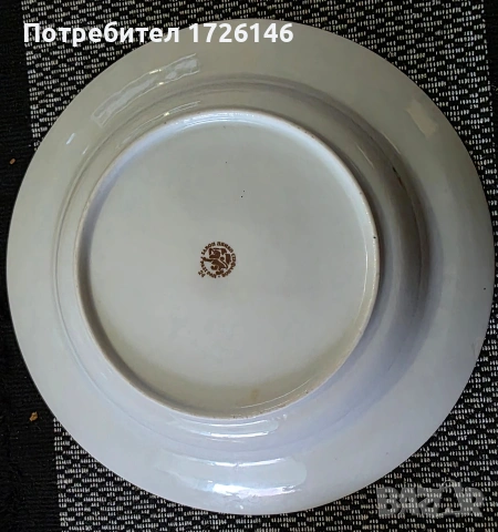 Порцеланова чиния на Дянко Стефанов , снимка 2 - Чинии - 54352302