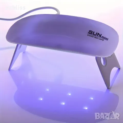 Мини UV LED лампа за бързо съхнене на маникюр, снимка 3 - Други - 49225470