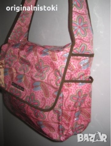 марка Carini Bambini Американска бебешка чанта с пелина, снимка 5 - За бебешки колички - 36591950
