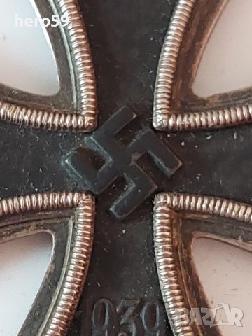 WW2 Немски железен кръст 2 клас/Nazi Germany, Iron Cross 1939-45/, снимка 15 - Антикварни и старинни предмети - 39968387