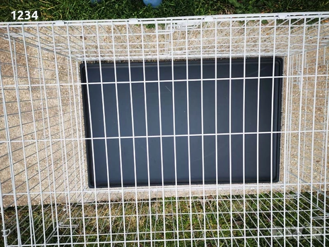 120x77x82cм XXL голяма метална сгъваема клетка за куче за транспорт или стационар, снимка 7 - За кучета - 53884264