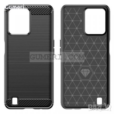 Realme C31 - Противоударен Силиконов Гръб - Карбон, снимка 10 - Калъфи, кейсове - 37536240