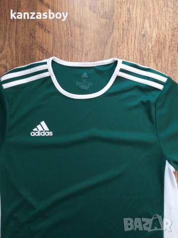 Adidas Entrada 18 - страхотна мъжка тениска КАТО НОВА, снимка 3 - Тениски - 37429858