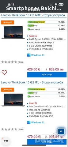 Lenovo Thinkbook 15,6", снимка 9 - Лаптопи за работа - 53993892