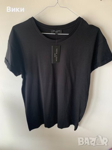 New Look нова черна тениска, снимка 4 - Тениски - 40065160