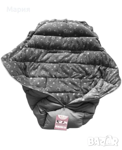 Термочувалче за количка Cangaroo - Cuddle, сиво, снимка 2 - Други - 51273767