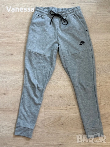 Сив спортен комплект Nike Tech - като нов, снимка 5 - Спортни екипи - 53874652