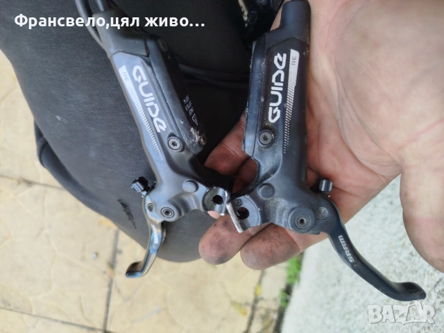 Хидравлични спирачки за велосипед колело sram guide, задна за вграждане 