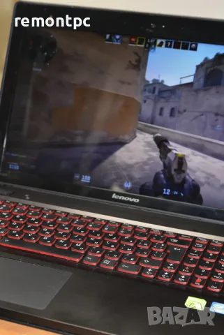 Геймърски лаптоп с видео карта и 4 ядрен / 8 нишков процесор . Lenovo Y500 I7 3630, снимка 13 - Лаптопи за игри - 55833791