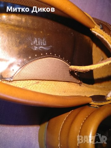 Маркови обувки Риверланд естествена кожа №45 стелка 285 мм като нови, снимка 11 - Спортно елегантни обувки - 37880814