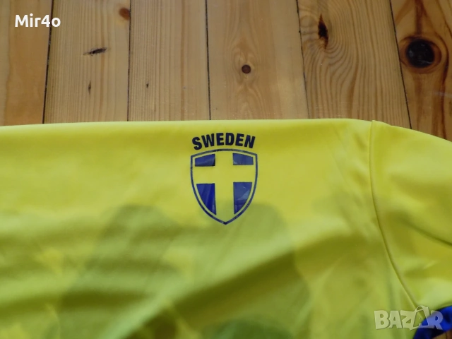 футболна тениска sweden select екип блуза фанела потник горнище спортна мъжка оригинална L, снимка 4 - Спортни дрехи, екипи - 46669452
