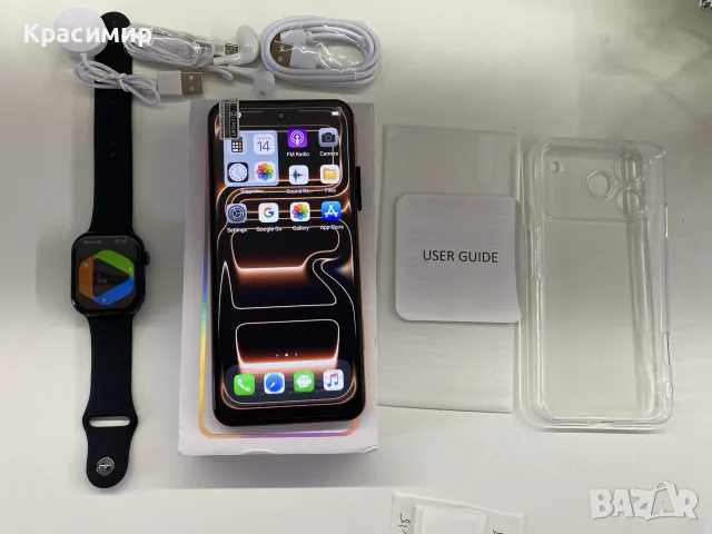 Реплика iPhone 17 Pro Max 22GB RAM / 2TB / Android 15 + Smart Watch, снимка 11 - Apple iPhone - 56004309