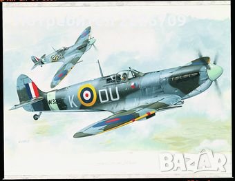 Сглобяеми модели - самолет Supermarine Spitfire MkVB Hi-Tec, снимка 1