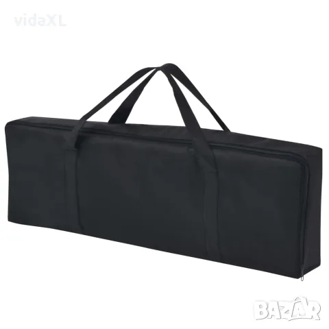 vidaXL Комплект за фото студио с фонове в 5 цвята и регулируема рамка, снимка 5 - Светкавици, студийно осветление - 56146276
