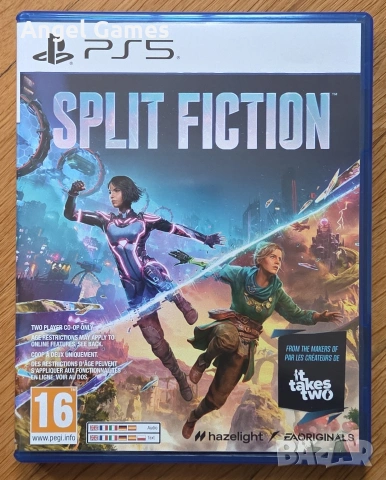 ЗА ДВАМА Split Fiction PS5 Playstation 5 PS Плейстейшън диск игра