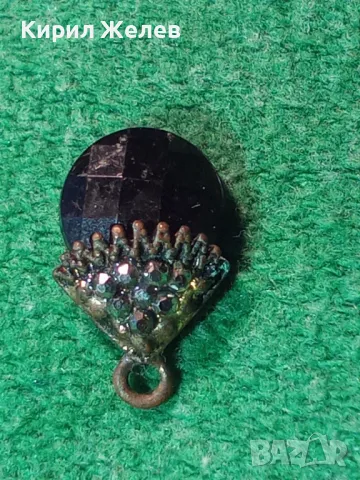 ВИНТИДЖ СТАРО ФИГУРАЛНО ФАСЕТИРАНО МЕДАЛЬОНЧЕ 10019, снимка 7 - Антикварни и старинни предмети - 35666131