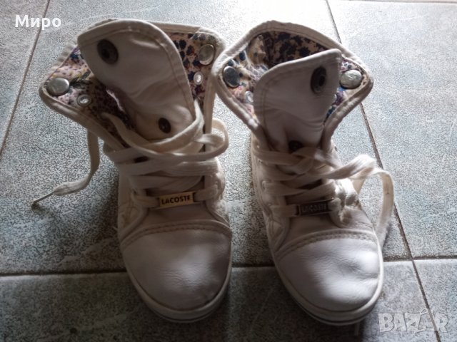 Детски кецки Лакоста, снимка 3 - Детски маратонки - 30651258