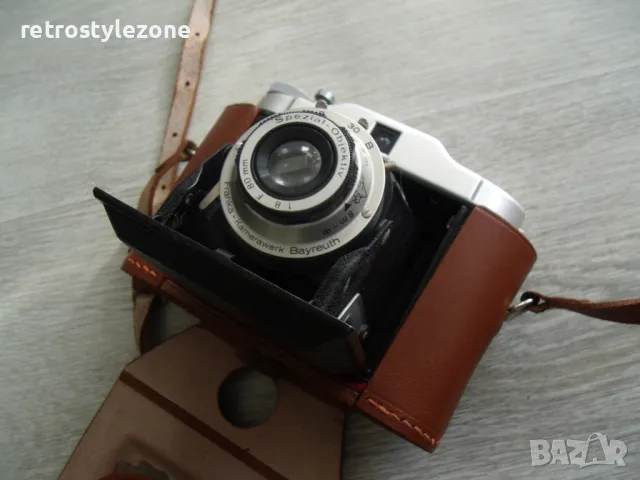 № 7733 стар фотоапарат с мех - FRANKA Solida Record, снимка 2 - Други ценни предмети - 47651484