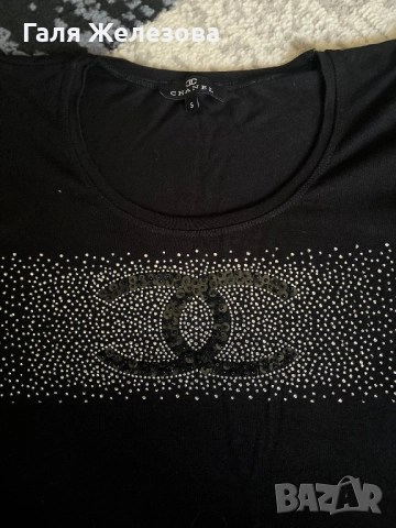Chanel -дамска тениска, снимка 2 - Тениски - 51430906