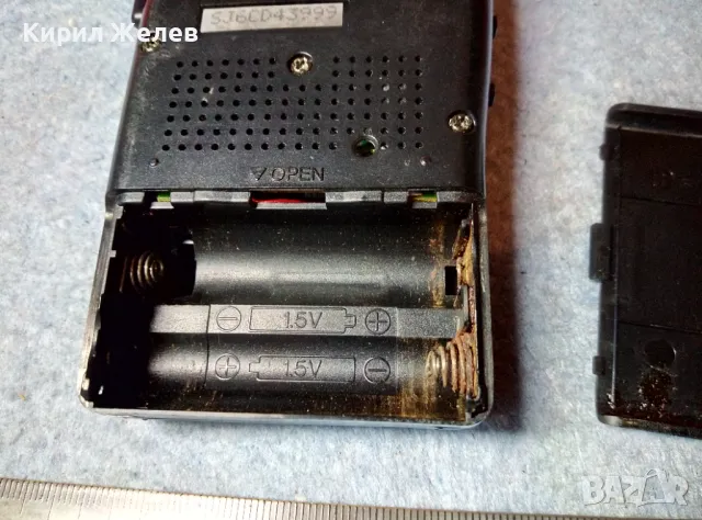 PANASONIC Стар РЕПОРТЕРСКИ КАСЕТОФОН с НУЖДА от ЛЕК РЕМОНТ и КАСЕТКА SONY 26500, снимка 12 - Антикварни и старинни предмети - 47561728