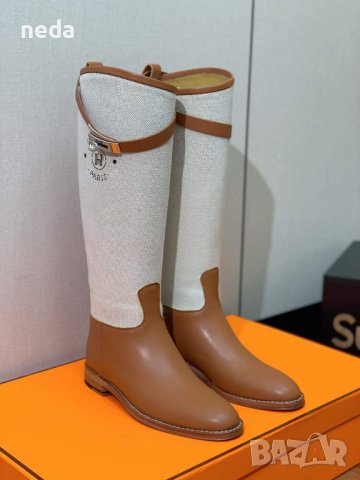 Hermes (реплика) 78, снимка 5 - Дамски ботуши - 42330928