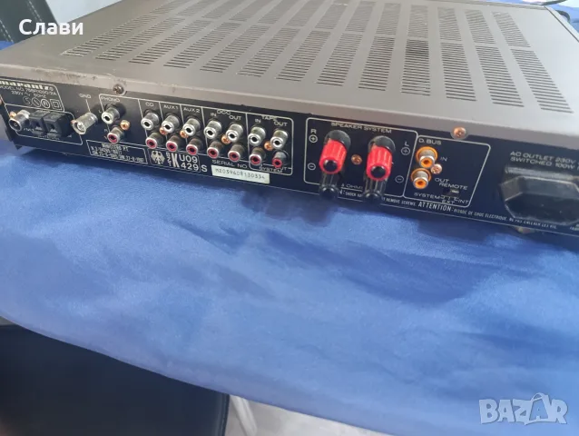 Receiver Marantz 75-SR-1020 , снимка 4 - Ресийвъри, усилватели, смесителни пултове - 55826924