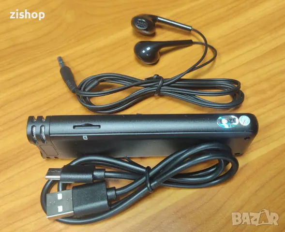 Диктофон - Aудио рекордер, 32gb памет, MP3 плейър, подслушвател, 50 часа записи, снимка 5 - MP3 и MP4 плеъри - 49738804