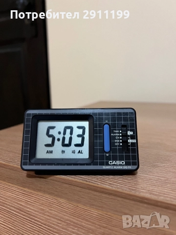 Дигитален будилник Casio