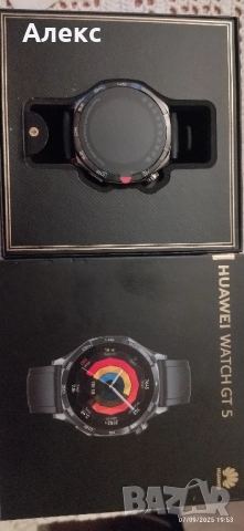 Продавам смарт часовник huawei watch gt5