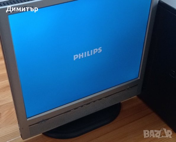 Компютър Acer LCD Монитор Philips 19" 48cm, снимка 4 - За дома - 42892385