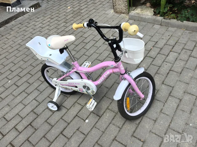 Macani 16 цола детски велосипед, снимка 2 - Детски велосипеди, триколки и коли - 55768554