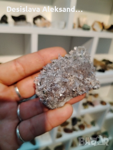 Планински кварц с включения от Мадан , снимка 1