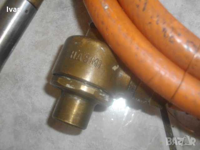 Горелка-Италианска-Работеща На Газ-4 bar-SIEVERT-Винтил-Пълен Комплект, снимка 12 - Други инструменти - 33730645