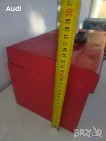 Метален сандък за инструменти с две чекмеджета на релси и капак.   Давам бонус всички което е наличн, снимка 2 - Куфари с инструменти - 47654887