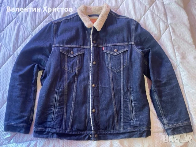 Levis - дънково яке ,размер XL-оригинал и риза Levis също размер XL оригинал, снимка 2 - Якета - 55785964