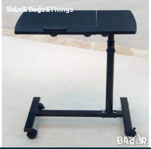 Маса за лаптоп 90/60/40см, височина от 70 до 90см, снимка 2 - Лаптоп аксесоари - 31181337