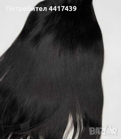 Нови Естествен Косъм Екстеншъни за коса , снимка 3 - Аксесоари за коса - 52901284