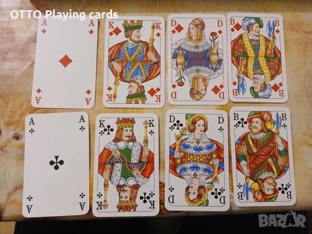 Стари немски карти за игра, снимка 2 - Карти за игра - 50338575